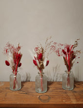 Charger l&#39;image dans la galerie, Trio de Vases de Fleurs séchées
